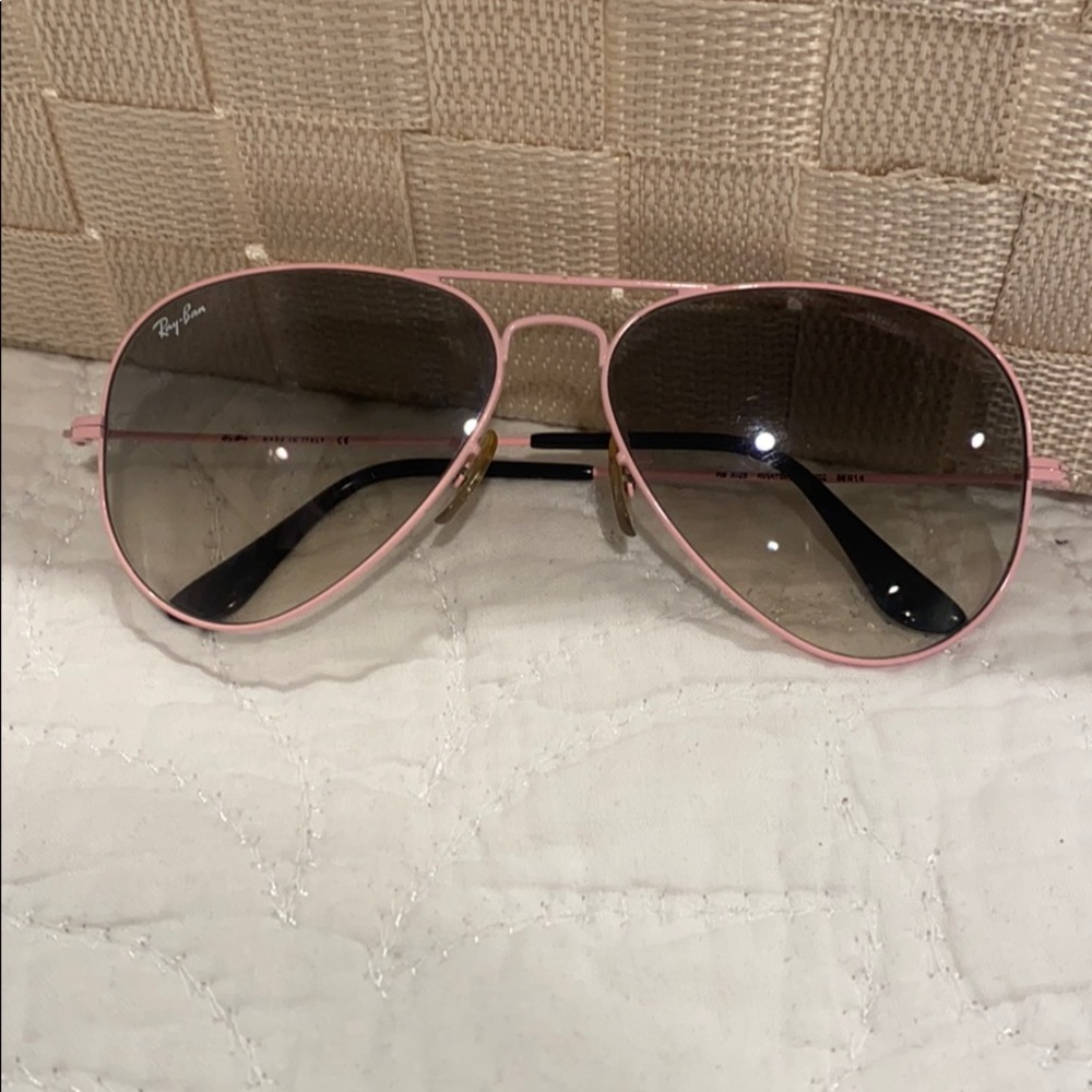 Ray Ban pink sunglasses